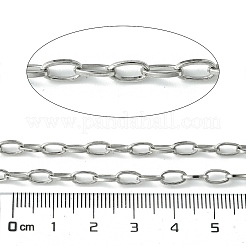 Овальные звенья цепи из нержавеющей стали 304 CHS-K018-08P