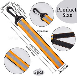 Нейлоновый ремешок для перчаток пожарного со светоотражающей отделкой FIND-WH0139-83B