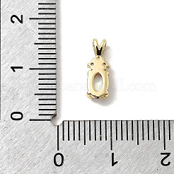 Ciondoli piatti rotondi ovali in opale sintetico&nbsp;KK-H089-05B-01