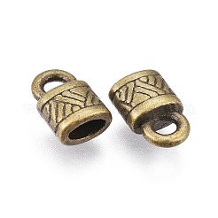 Tibetischer Stil Legierung Endkappen für Kord&nbsp;LS-K0PAR071
