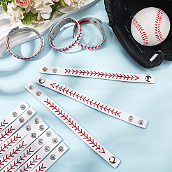 Коровьей шнур браслеты BJEW-WH0014-099B