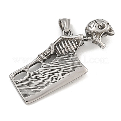 Grands pendentifs en acier inoxydable 304&nbsp;STAS-D110-03AS