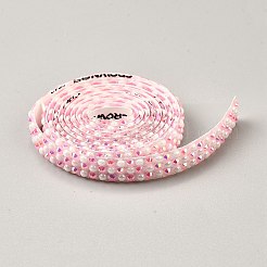 Самоклеящаяся лента для шитья из смолы со стразами&nbsp;DIY-TAC0023-50D