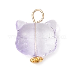 Прозрачные стеклянные подвески&nbsp;PALLOY-JF03960