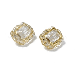 Прозрачные акриловые бусины&nbsp;X-OACR-H019-44