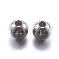 Perline in acciaio inossidabile 201 anti-ossidazione&nbsp;STAS-G162-01P-3mm