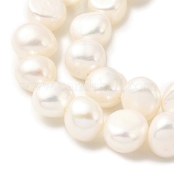 Brins de perles de culture d'eau douce naturelles&nbsp;PEAR-A006-10E-X