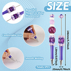 Шариковая ручка из пластика в виде цветка&nbsp;LS-BT-TAC0045-002A
