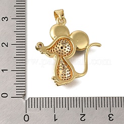 Стойки обшивки латунь микро проложить Циркон подвеску&nbsp;ZIRC-F142-11G-02