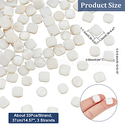 3 нить бусин из натуральных пресноводных ракушек&nbsp;SHEL-NB0001-46