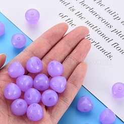 Прозрачные акриловые бусины&nbsp;MACR-S373-10E-04