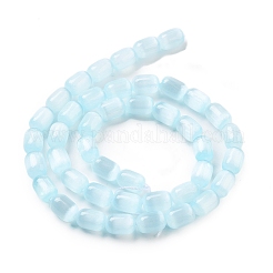Fili di perline di selenite naturale&nbsp;G-F750-B-03