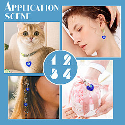 Подвеска лэмпворк ручной работы от сглаза PALLOY-PH01585