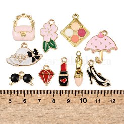 20шт 10 стиля подвески из сплава с эмалью&nbsp;ENAM-FP0002-93