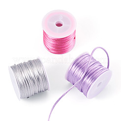 3 rouleau de cordons en nylon satiné de 3 couleurs&nbsp;NWIR-TA0001-45B