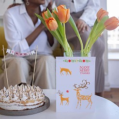 1 лист силиконовых прозрачных штампов DIY-GF0007-05