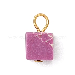 Подвески из окрашенной синтетической императорской яшмы&nbsp;PALLOY-JF04763