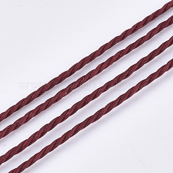 Круглый вощеный полиэфирный шнур YC-R135-009