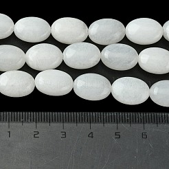 Natürliche weiße Jade perlen Stränge&nbsp;G-K365-B04-01