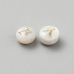 26 Stück Glas-Muschel-Imitatperlen&nbsp;SHEL-WH0008-12