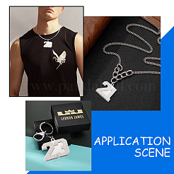 2 шт. 2 подвески с цифрами из углеродистой стали FIND-UN0001-55