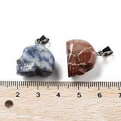 Природные и синтетические смешанные подвески драгоценных камней G-P520-04P