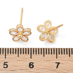 Латунные серьги KK-S348-421