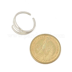 Кольца-манжеты из нержавеющей стали 304 для женщин RJEW-G338-21P