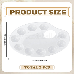 2шт. пластиковая палитра ПП&nbsp;DIY-LP0004-17