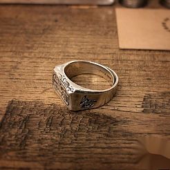 Египет Гор глаз кольцо Анубис латунные перстни для мужчин FS-WG71CA7-01