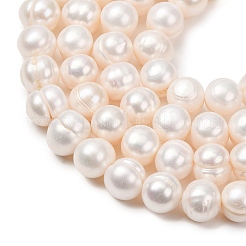 Fili di perle di perle d'acqua dolce coltivate naturali&nbsp;PA-CBABE82-09B