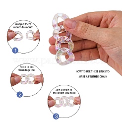 Прозрачные акриловые соединительные кольца&nbsp;PACR-N010-035