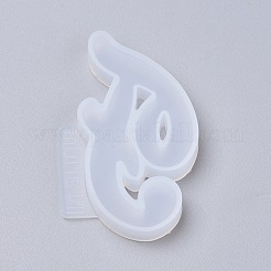 Lettre moules en silicone bricolage&nbsp;LS-DIY-I034-08F