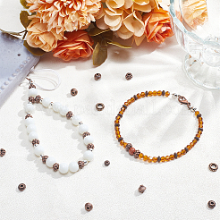 300 шт. 6 стиля бусины из сплава в тибетском стиле&nbsp;TIBEB-PH0004-98