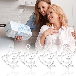 20 шт. подвески из нержавеющей стали 201 STAS-BBC0008-03