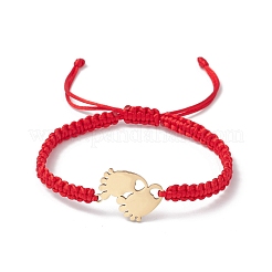 Браслеты из нержавеющей стали ко дню матери 201 BJEW-TA00614