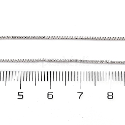 Изготовление цепочек-коробок из латуни толщиной 0.9 мм&nbsp;NJEW-D302-74P