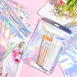 Прямоугольные лазерные полипропиленовые пластиковые пакеты с застежкой-молнией&nbsp;ABAG-WH20013-14