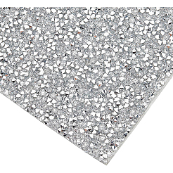 Горный хрусталь с блестками из смолы (клей на спине) DIY-WH0166-23B