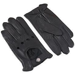 Ganzfingerhandschuhe aus Schaffell&nbsp;AJEW-WH20006-482A