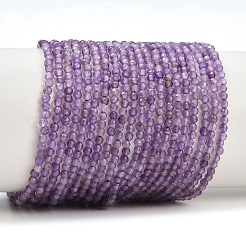 Природный аметист нитей бисера&nbsp;G-B171-C02-2mm