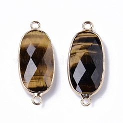 Соединители звеньев естественного глаза тигра&nbsp;G-R472-03D