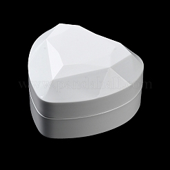 Scatole porta anelli in plastica a forma di cuore&nbsp;CON-C020-01D