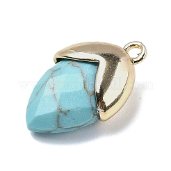 Подвески из синтетической бирюзы&nbsp;G-U019-03A-07