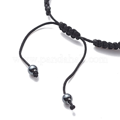 Набор штабелируемых браслетов с кодом Морзе BJEW-JB08838-01