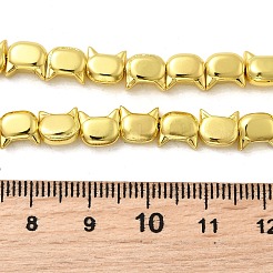 Стеклянные бусины с гальваническим покрытием &nbsp;EGLA-F166-11