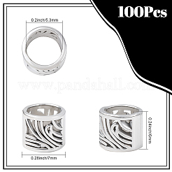 100 шт. европейские бусины из сплава в тибетском стиле&nbsp;FIND-SP0020-71