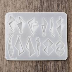 Силиконовые Молды для подвесок своими руками геометрической Молды&nbsp;DIY-E070-01C