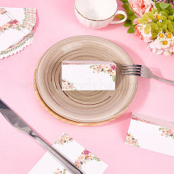 1 пакет бумажных пустых карточек для рассадки&nbsp;AJEW-CN0004-26A