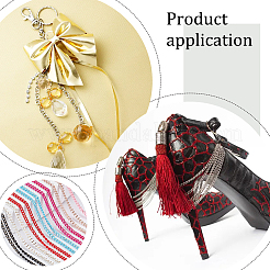 8 шт. двухцветные латунные цепи для панциря&nbsp;CHC-NB0001-09